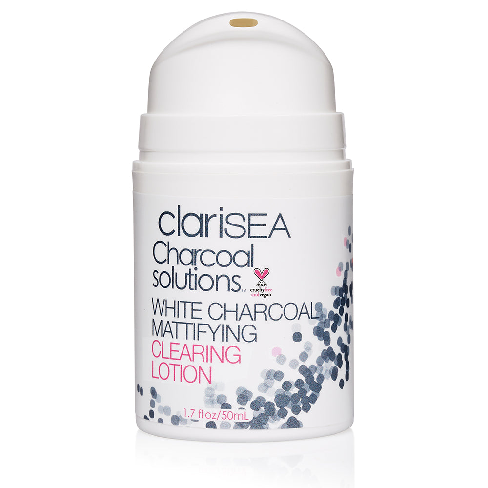 White Charcoal Mattifying Clearing Lotion – Clarisea